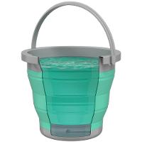 Balde Retrátil FlashLimp 5L - Verde Água - 5