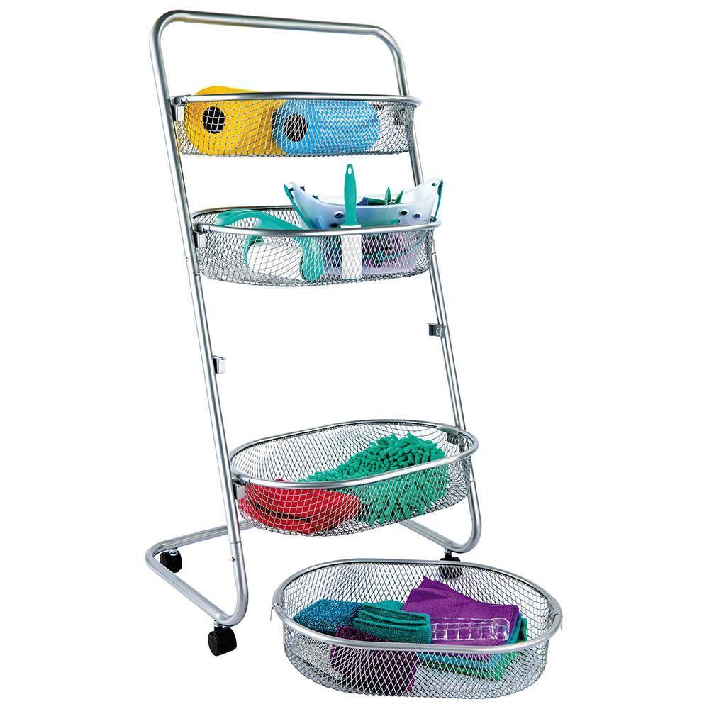 Fruteira Euro Space em Aço com 4 Cestos - 85 cm - 3