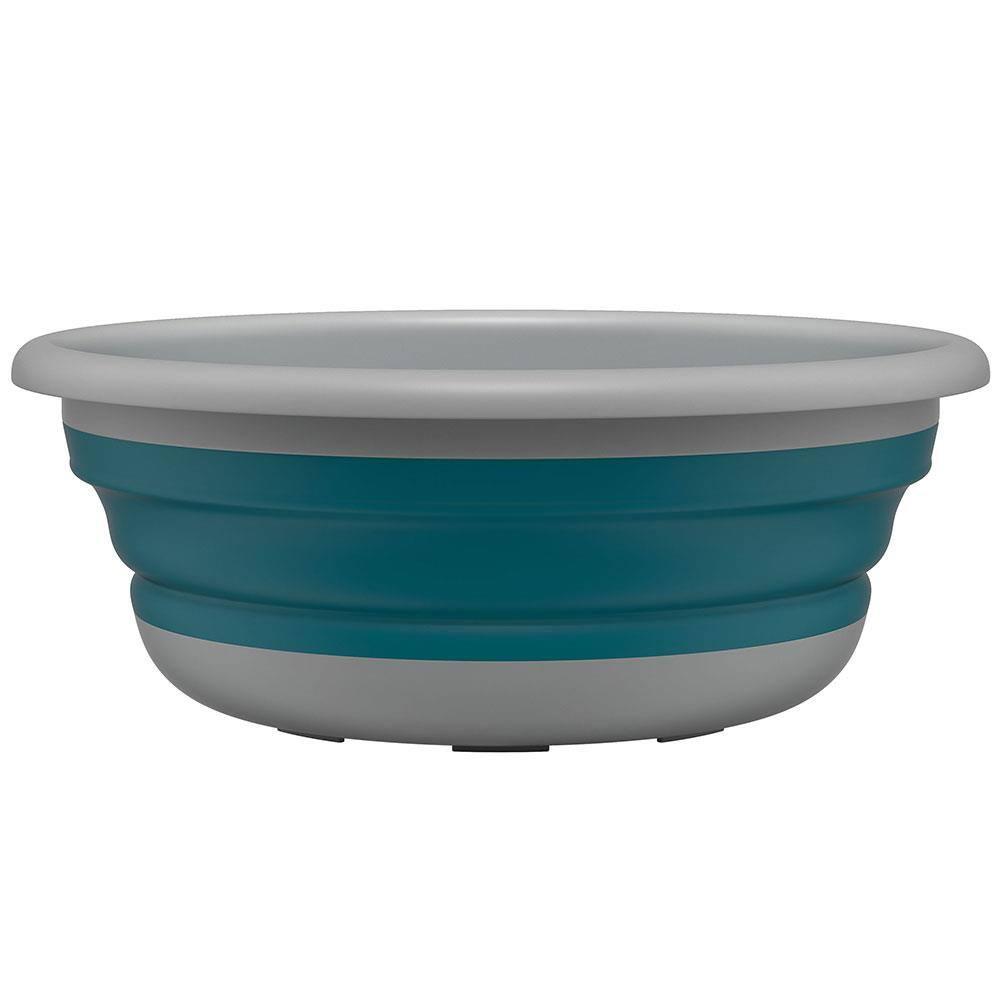 Bacia Retrátil FlashLimp 8L - Verde Esmeralda - 1