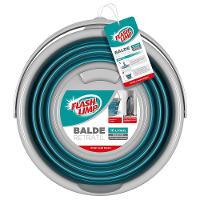 Balde Retrátil FlashLimp 10L - Verde Esmeralda - 10