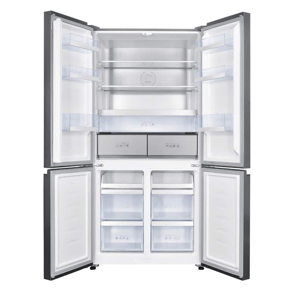 Geladeira TCL Multidoor C516CDN Inverter Frost Free Twin Eco Espaço Flex Metal Cooling Painel Digital com 4 Portas Inox - 516L - 2