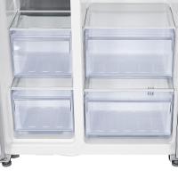 Geladeira TCL Side by Side C516SBIMN Twin Eco Inverter Frost Free Metal Cooling Painel Digital 2 Portas Inox 516L