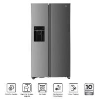 Geladeira TCL Side by Side C516SBIMN Twin Eco Inverter Frost Free Metal Cooling Painel Digital 2 Portas Inox 516L - 7