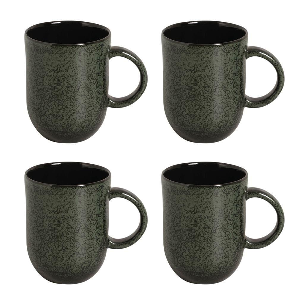 Conjunto de Canecas Porto Brasil Orgânico Greenery Verde 4 peças - 273 ml - 1