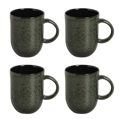 Conjunto de Canecas Porto Brasil Orgânico Greenery Verde 4 peças - 273 ml
