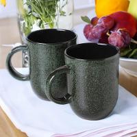 Conjunto de Canecas Porto Brasil Orgânico Greenery Verde 4 peças - 273 ml