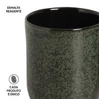 Conjunto de Canecas Porto Brasil Orgânico Greenery Verde 4 peças - 273 ml - 6