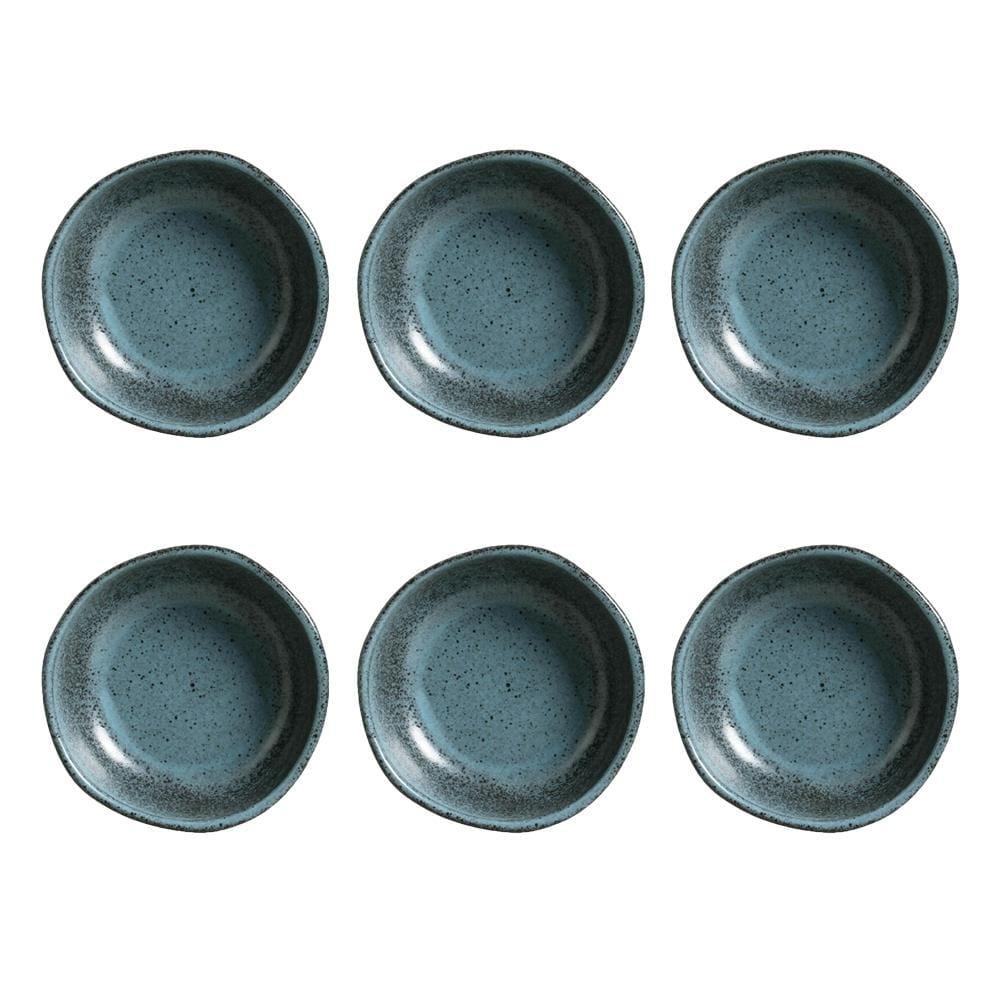 Conjunto de Ramequim Porto Brasil Orgânico Night Skye com 6 Peças 70 ml - Azul - 1