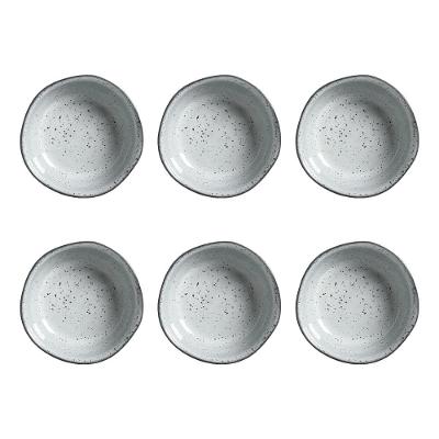 Conjunto de Ramequim Porto Brasil Orgânico Echo com 6 Peças 70 ml - Branco