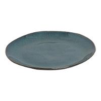 Conjunto de Pratos Rasos Porto Brasil Orgânico Oceano com 6 Peças - Azul - 3