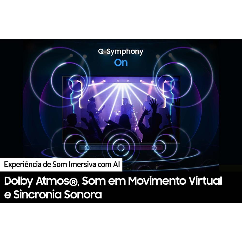 Smart TV 75” 4K Samsung Neo QLED, 75QN85D AI Energy Mode, Dolby Atmos, Alexa built in, Wi-Fi, Bluetooth, USB e HDMI - 6