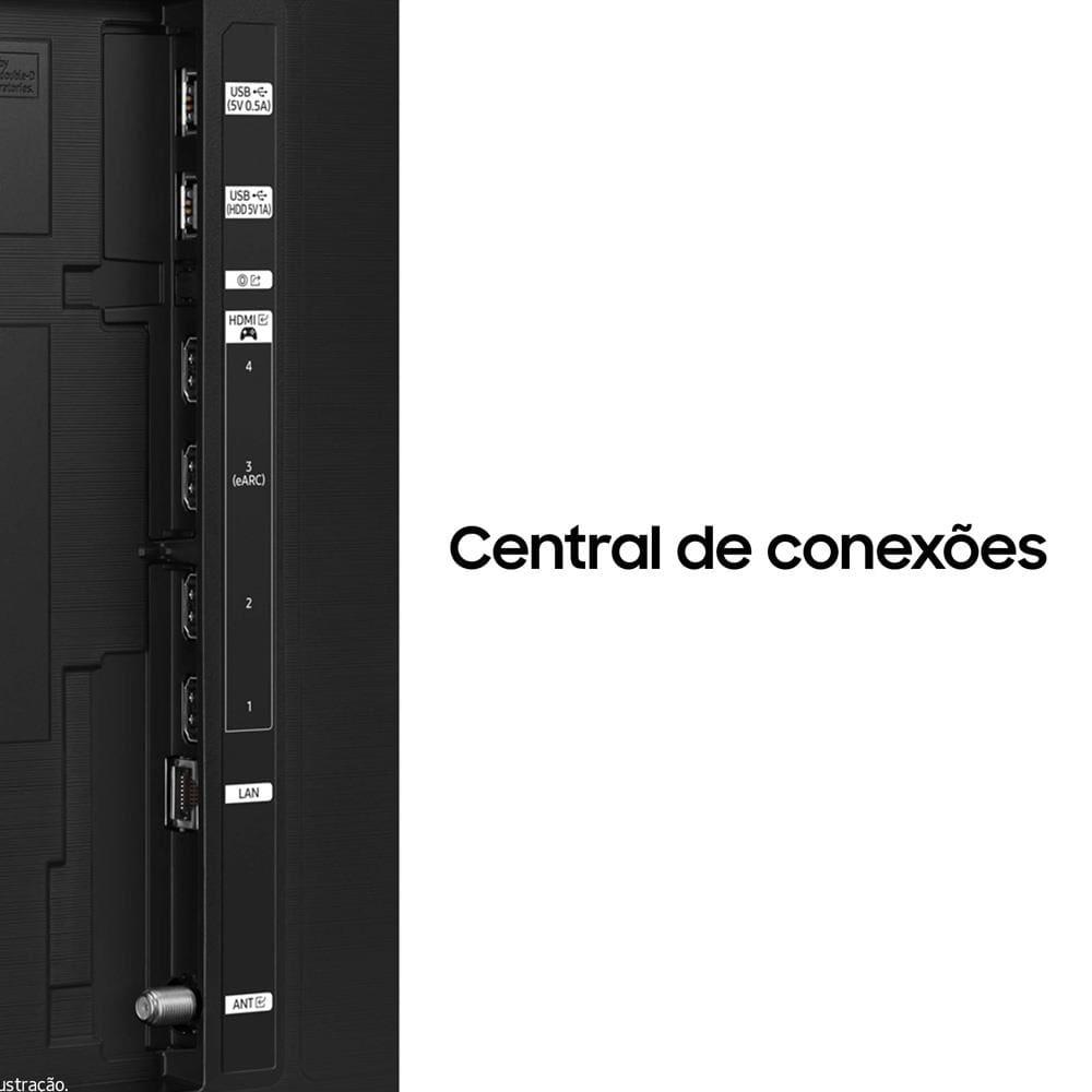 Smart TV 65” 4K Samsung Neo QLED 65QN85D Upscaling 4K, Dolby Atmos, Alexa built in, AI Energy Mode, Wi-Fi, Bluetooth, USB e HDMI - 8