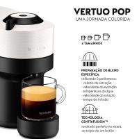 Cafeteira Nespresso Vertuo Pop com Kit Boas-Vindas – Branco Côco - 2