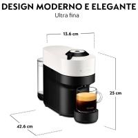 Cafeteira Nespresso Vertuo Pop com Kit Boas-Vindas – Branco Côco - 3