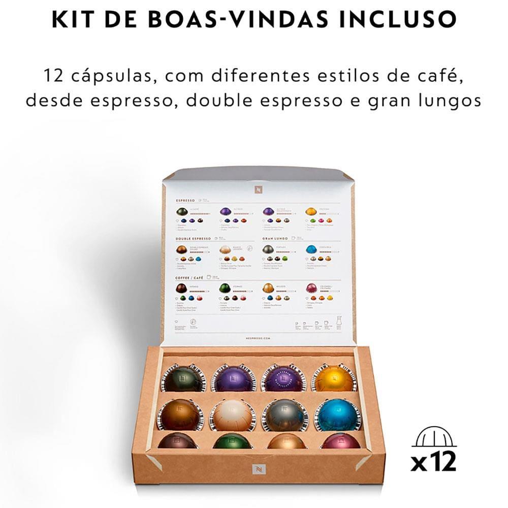 Cafeteira Nespresso Vertuo Pop com Kit Boas-Vindas – Preta - 9