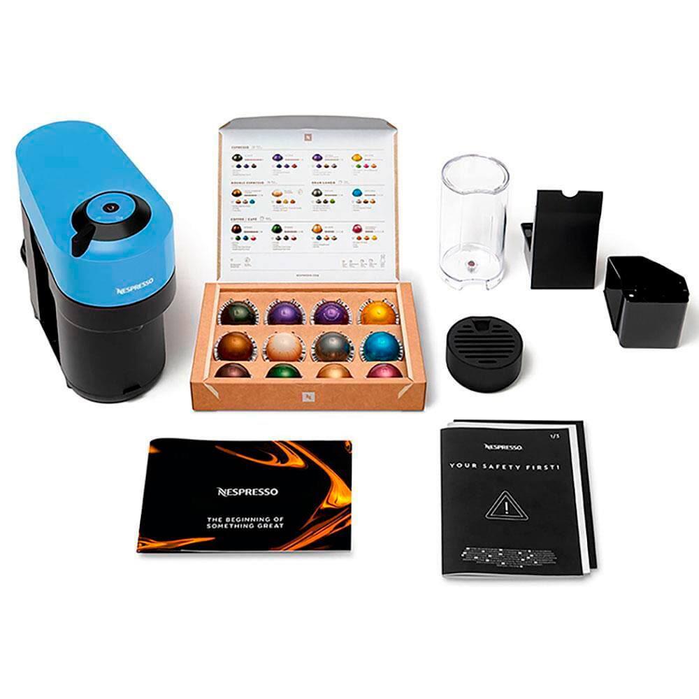 Cafeteira Nespresso Vertuo Pop com Kit Boas-Vindas – Azul Pacífico - 10
