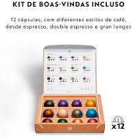 Cafeteira Nespresso Vertuo Pop com Kit Boas-Vindas – Azul Pacífico - 11