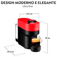 Cafeteira Nespresso Vertuo Pop com Kit Boas-Vindas – Vermelha - 12