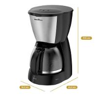 Cafeteira Elétrica Britânia BCF32A 30 xícaras - Preto e Inox - 8