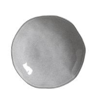 Conjunto de Pratos Fundos Porto Brasil Orgânico Concreto com 6 Peças - Cinza - 2