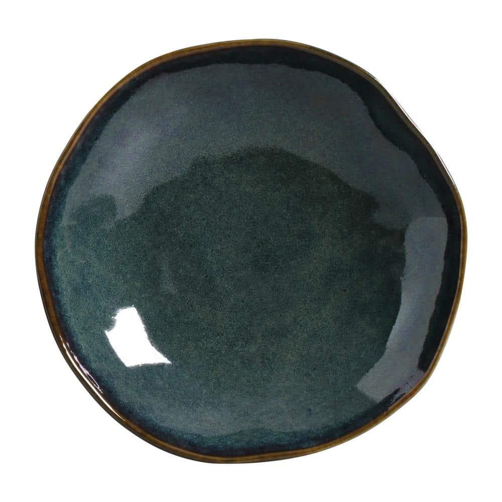 Conjunto de Pratos Fundos Porto Brasil Orgânico Oceano com 6 Peças - Azul - 2