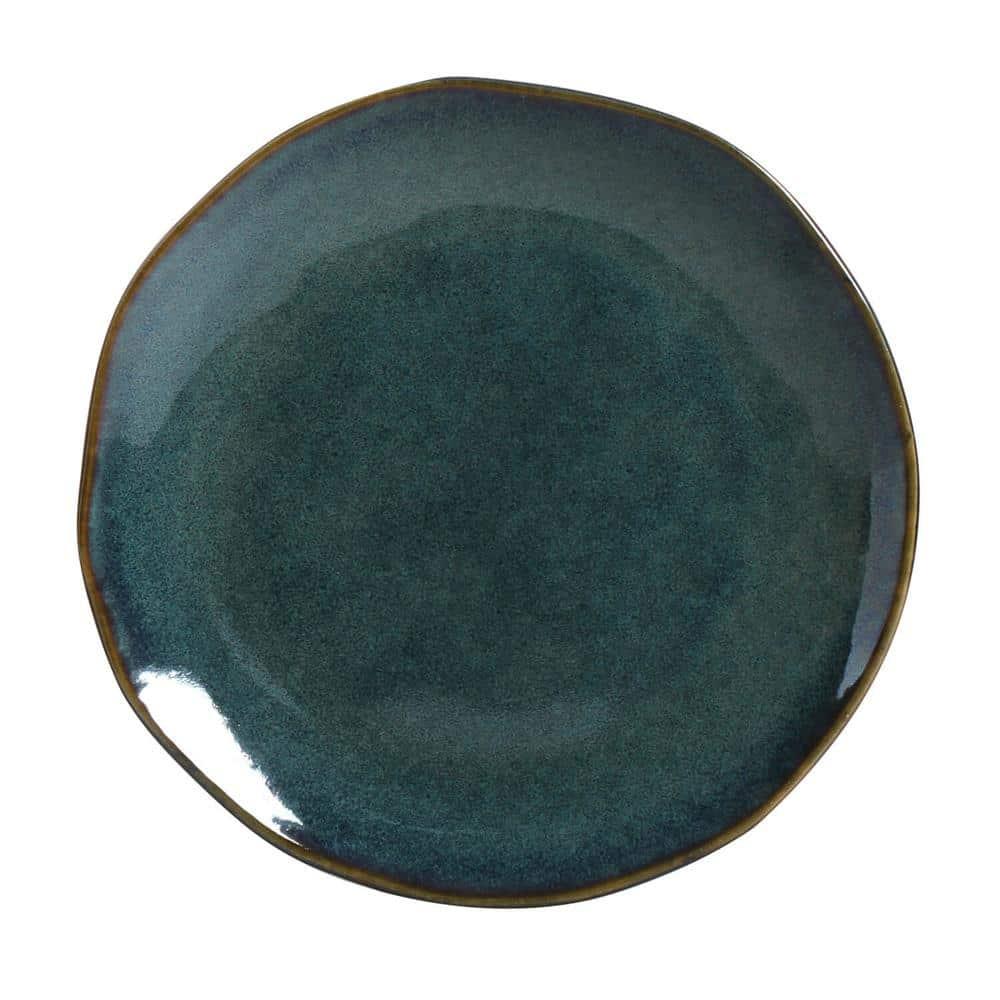 Conjunto de Pratos de Sobremesa Porto Brasil Orgânico Oceano com 6 peças - Azul - 2