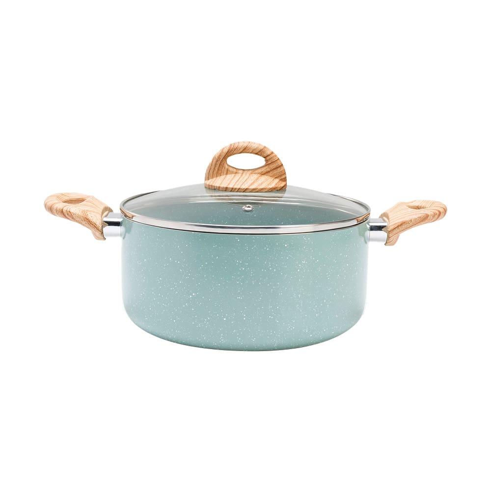 Conjunto de Panelas 5 Peças Brinox Botanika com Antiaderente Cerâmico - Verde - 4