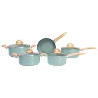 Conjunto de Panelas 5 Peças Brinox Botanika com Antiaderente Cerâmico - Verde - 1