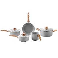 Conjunto de Panelas 5 Peças Brinox Life Easy com Antiaderente Cerâmico - Cinza - 1