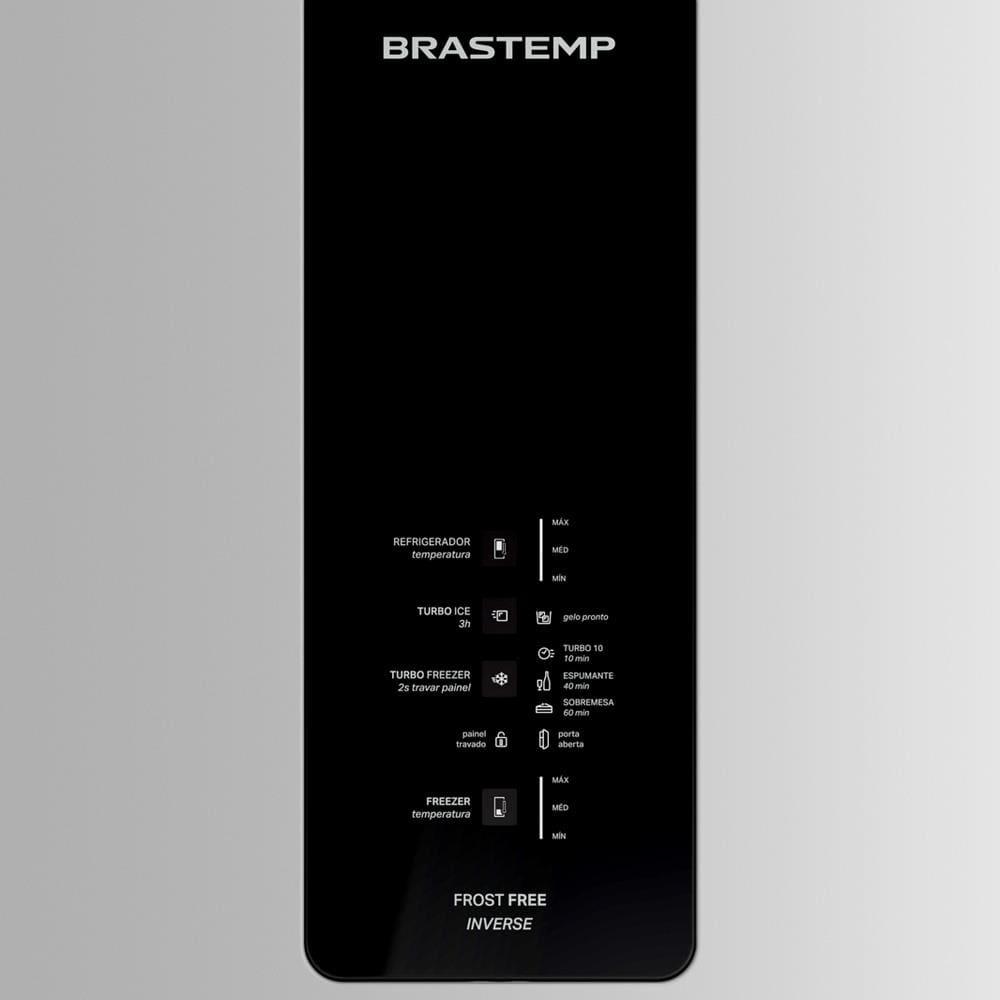 Geladeira Brastemp BRE57FB Frost Free Inverse com Painel Digital e Turbo Ice Branca – 447L - 6