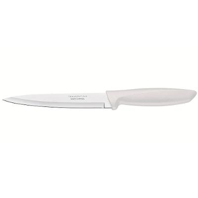 Faca 6" Utility Tramontina Plenus em Aço Inox - Off-White
