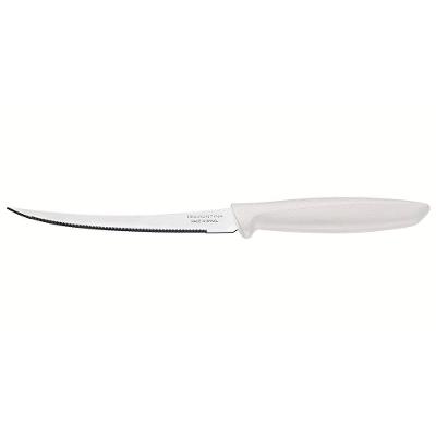 Faca 5" para Tomate Tramontina Plenus em Aço Inox - Off-White