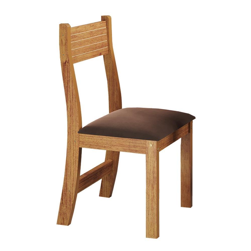 Mesa de Jantar Retangular Viero Tulipa com 4 Cadeiras Estofadas e Revestidas em Veludo - 2