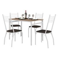 Mesa Retangular Fabone Sintra com 4 Cadeiras Estofadas - 2