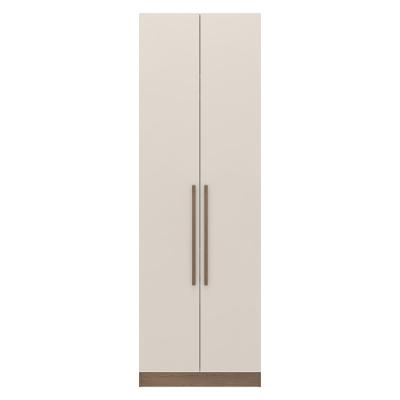 Armário Modulado Bartira Lugano com 2 Portas 2 Gavetas 1 Prateleira Casal – Avelã/Capuccino