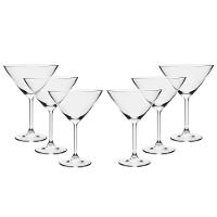 Conjunto de Taças para Martini Bohemia em Cristal 280 ml - 6 Peças - 1