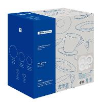 Aparelho de Jantar 20 Peças Tramontina Ingrid em Porcelana Decorada - Branco - 8