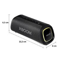 Caixa de Som LG XBOOM GO XG5S com IP67 BT 20W RMS Bluetooth – Preto - 6