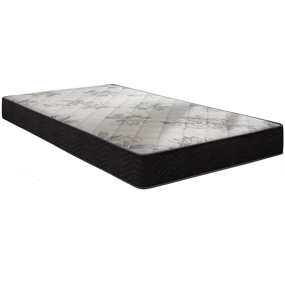 Colchão de Solteiro Portobel Sevilha com Espuma D23 e Revestimento em Tecido Poliéster 12x78x188cm - Cinza - 1