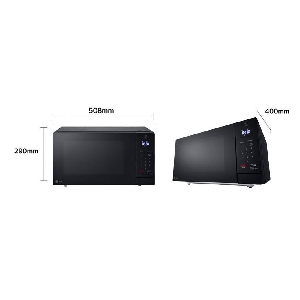 Forno de Micro-ondas LG NeoChef MS3033D com Função limpa fácil e Receitas Pré-programadas - 30 litros - 6