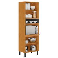 Paneleiro Itatiaia Ideale com 4 Portas, 5 Prateleiras e Nicho para Micro-ondas - 70cm largura - 2