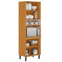 Paneleiro Itatiaia Ideale com 4 Portas, 5 Prateleiras e Nicho para Micro-ondas - 70cm largura - 2