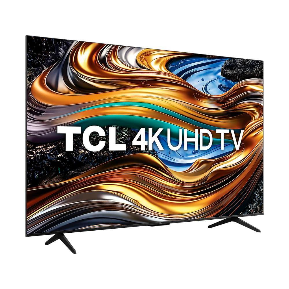 Smart TV 75” 4K UHD TCL 75P755 com Processador AIPQ, Google TV, Wi-Fi, Bluetooth, Google Assistente, Dolby Vision e Atmos - 4