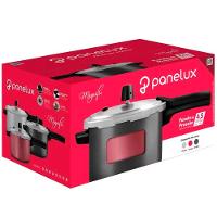 Panela de Pressão 4,5L Panelux Magnific em Alumínio com Antiaderente PTFE - Cereja - 4