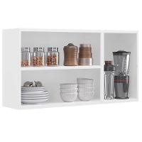 Armário Aéreo Triplo Itatiaia Florença com 3 Portas e 2 Prateleiras - 105cm de largura - 2