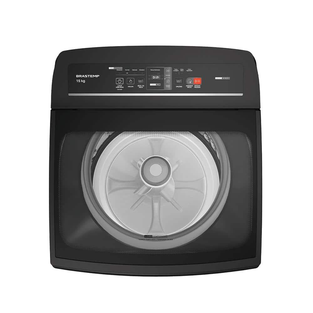 Lavadora de Roupa Brastemp 15kg BWT15A9 com SmartSensor e Ciclo Tira Manchas Advanced – Cinza - 2