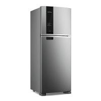 Geladeira Brastemp Duplex BRM55FK Frost Free com Painel Click Black e Turbo Freezer 463L – Inox - 1