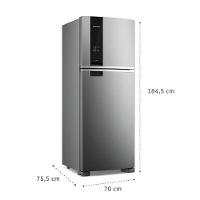 Geladeira Brastemp Duplex BRM55FK Frost Free com Painel Click Black e Turbo Freezer 463L – Inox - 9