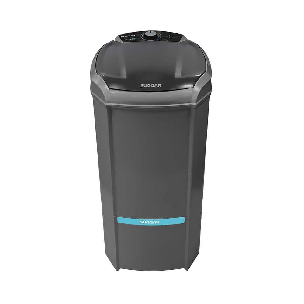 Tanquinho de Roupas Suggar 15Kg Lavamax Eco LE1521PR com Dispenser Para Sabão e Desligamento Automático - Prata - 1