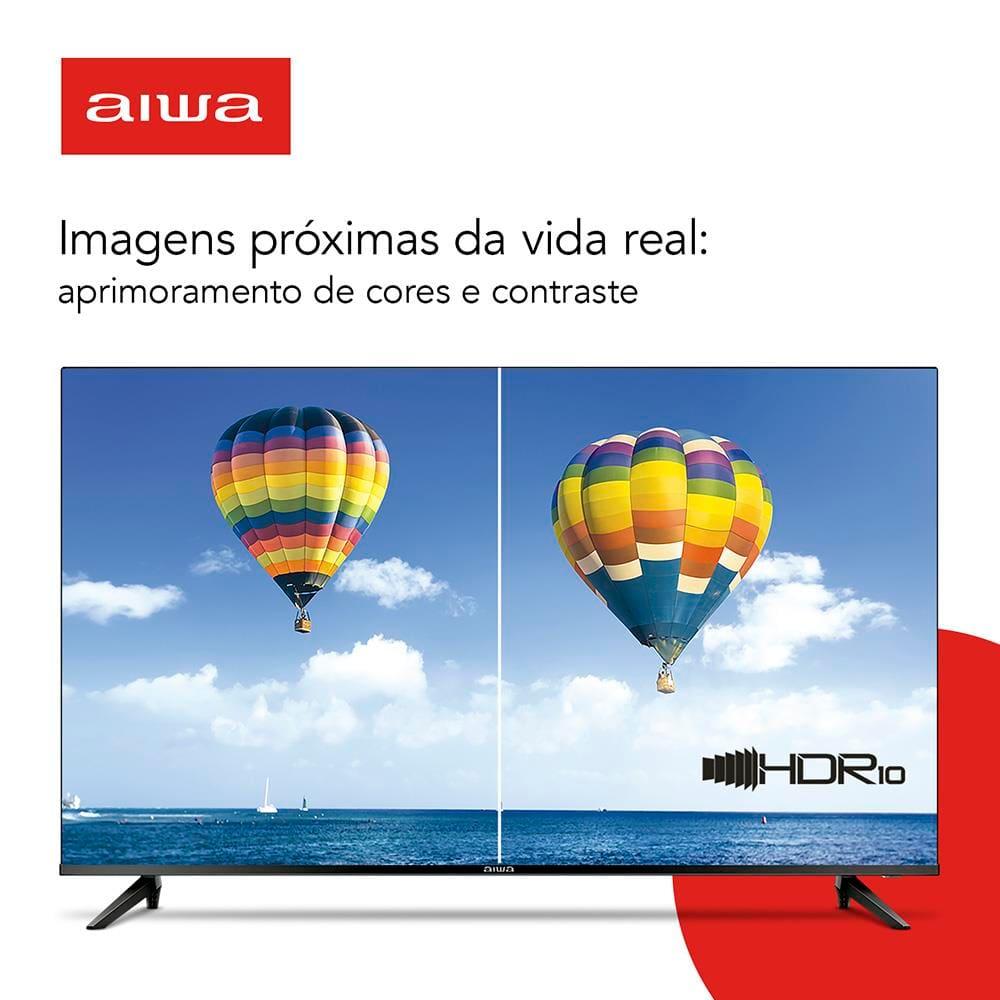Smart TV 50" 4K Full HD AIWA 50BL02A com Android TV, Dolby Áudio, HDR10+, Wi-fi, Bluetooth, Comando de Voz, Blue Protect e Borda Ultrafina - 2